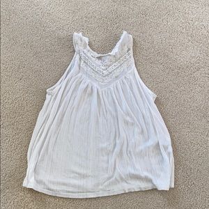 Sleeveless flowy top